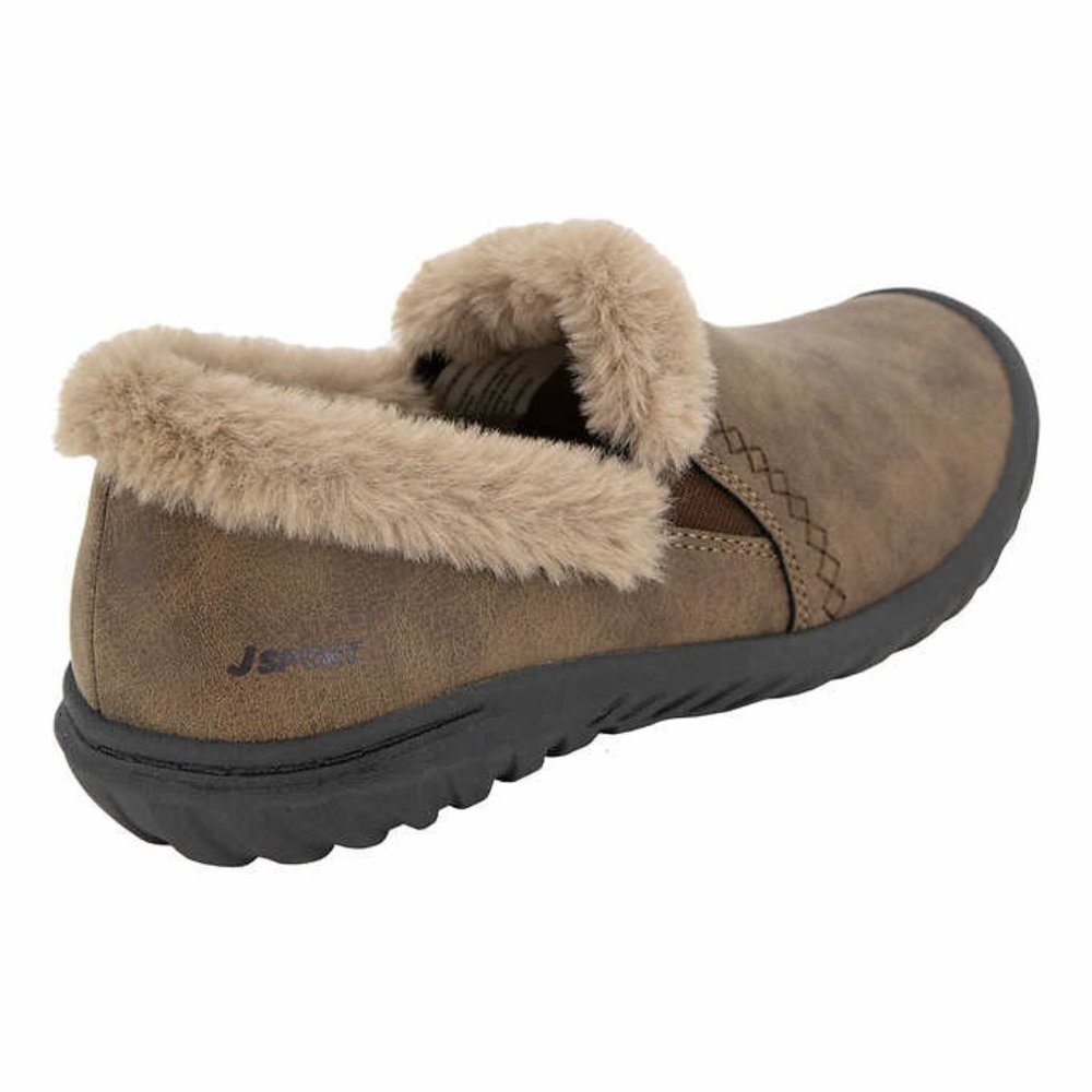 New JSport Women's Brown Slip On Shoes Size 6.5 - Picture 4 of 7